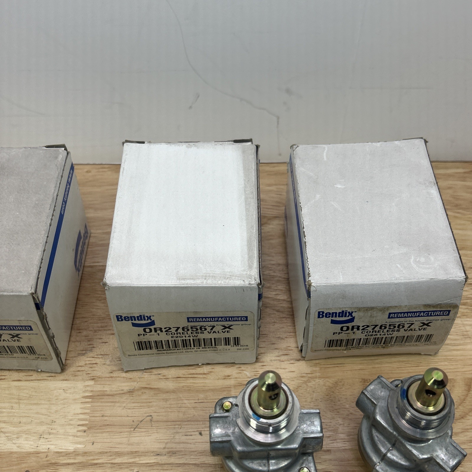 Lot Of 3 Bendix Dash Control Valve OR276567X PP-1 New Old Stock OEM