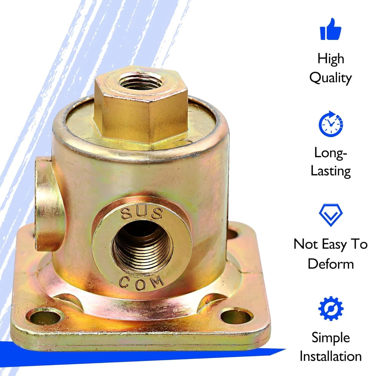 90554615 3-Way Pilot Valve Port For Trailer & Trucks (Replaces Haldex 90554615)