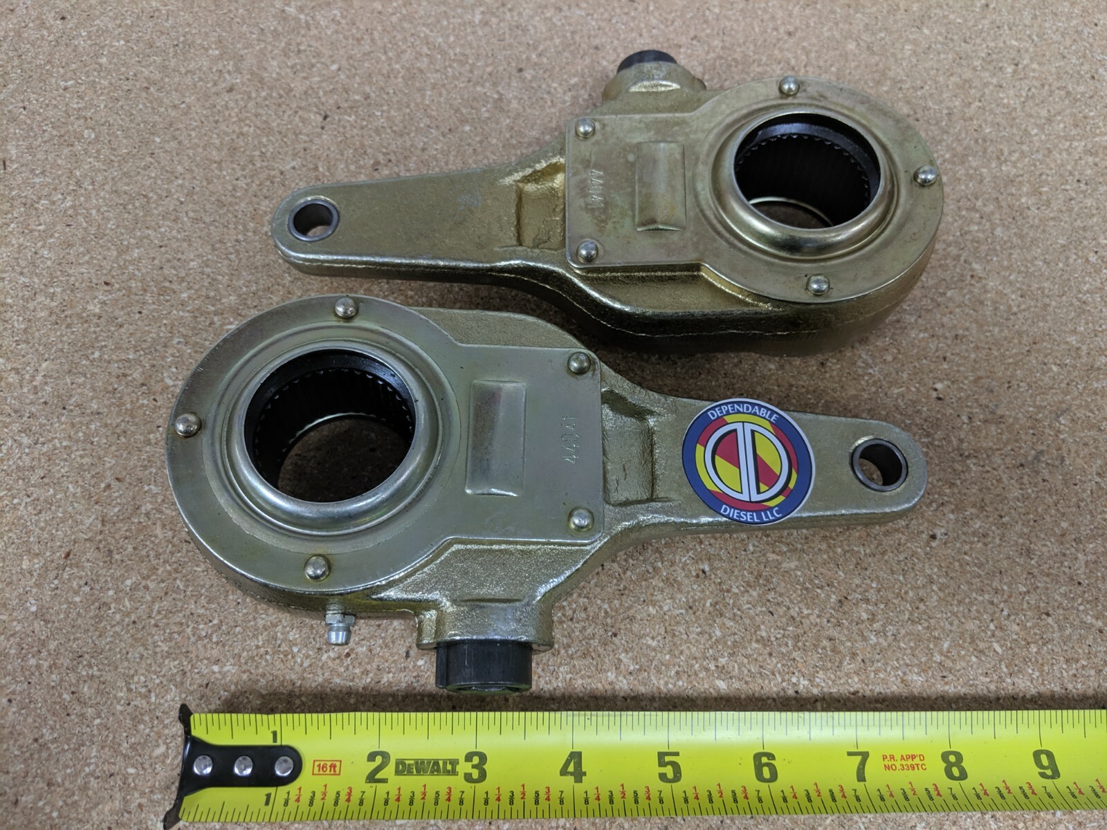 Manual Slack Adjusters. Qty. 2 PDC # 44041 Ref. # Midland KN44041, Bendix 283411