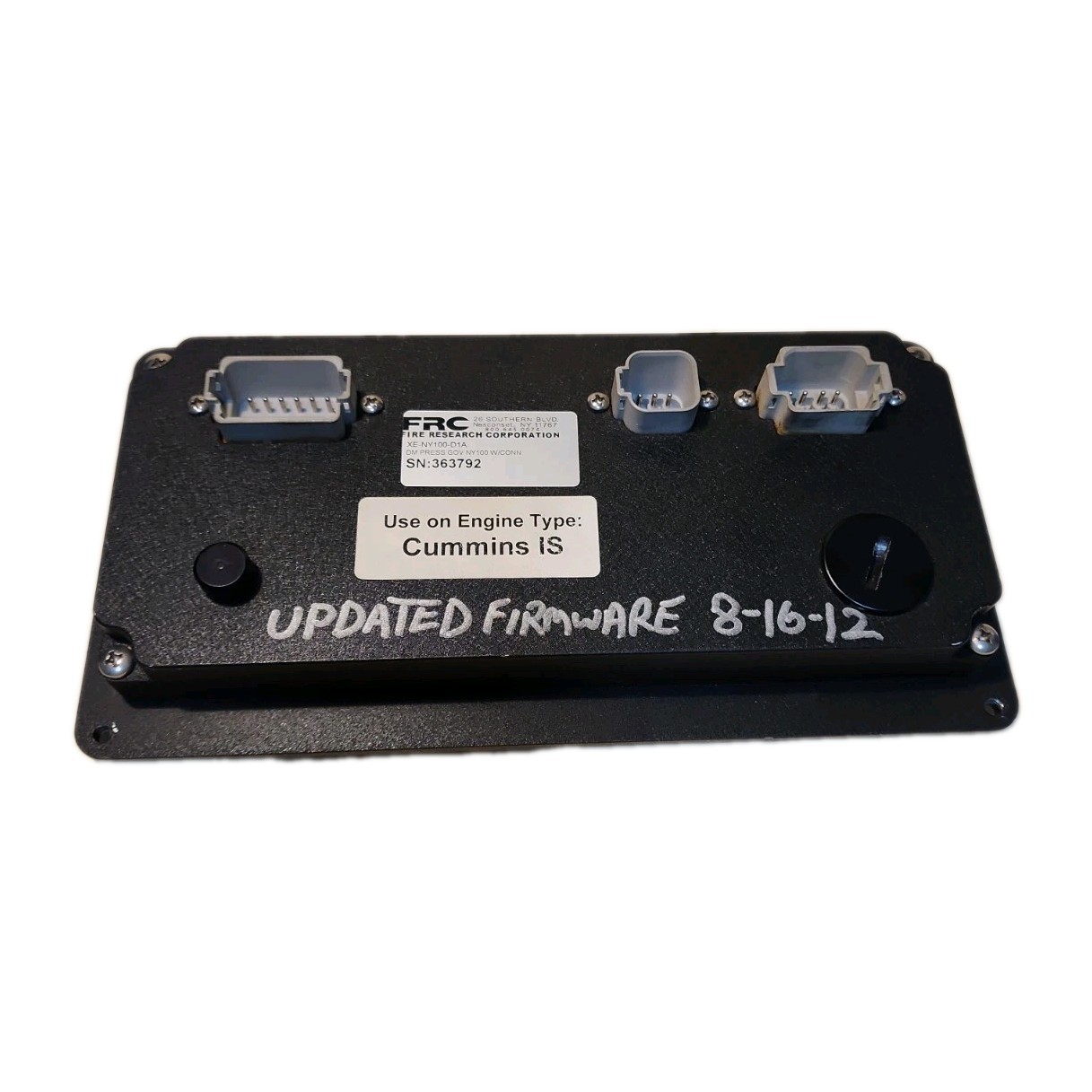 FRC Pro Pressure Governor Control Panel Assembly 750Psi FDNY Cummins Engine