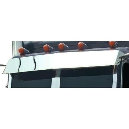 Aranda P1067 Windshield Trim All Flat, 2″ Wide, Stainless Steel, 3 Pieces