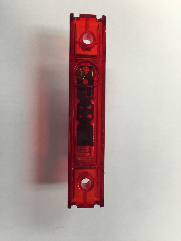 Morgan LED Red Marker Clearance Light OEM New Style Corner Cap Supreme Olson