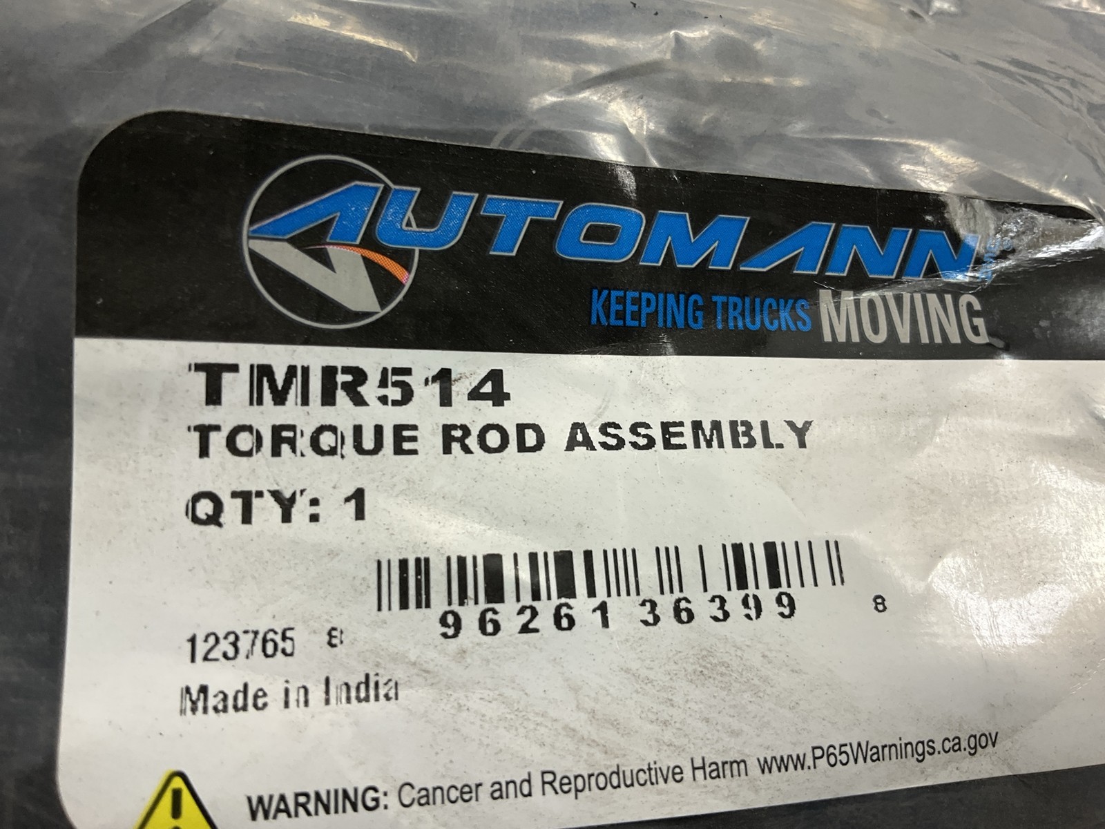 Automann TMR514 Torque Rod 23-15/16″, Replaces 11078, TR4641716