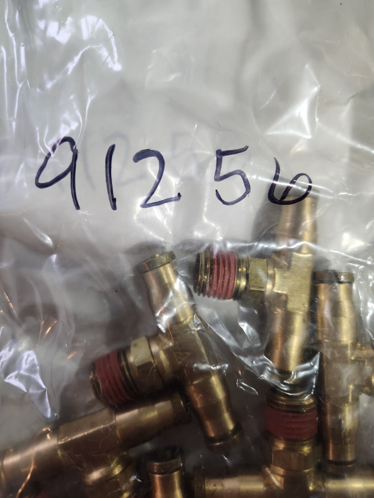 Qty 7** Imperial 91256 DOT, Air Brake Male Branch Tee, Brass Fitting 1/4″ x 1/4″