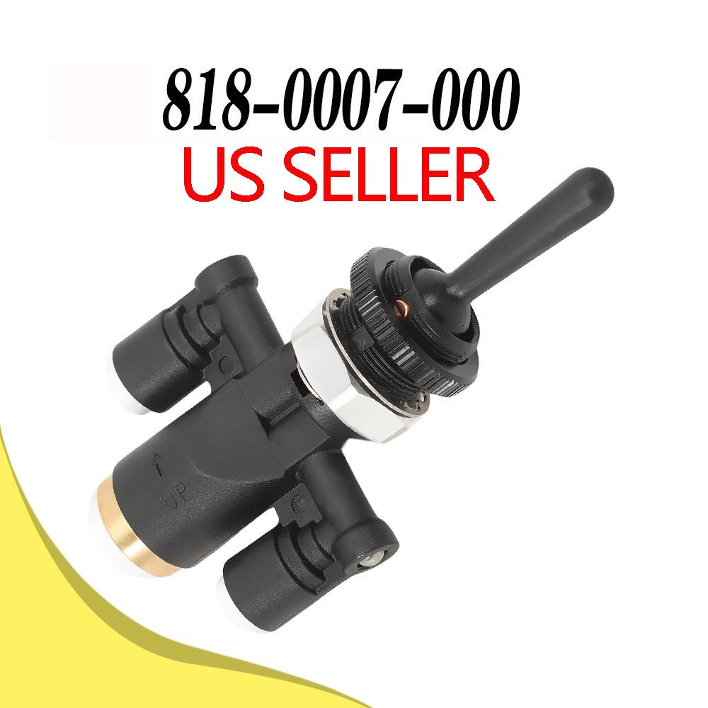 818-0007-000 Air Window Toggle Valve Switch 1/4 Compatible with Peterbilt 379 Ke