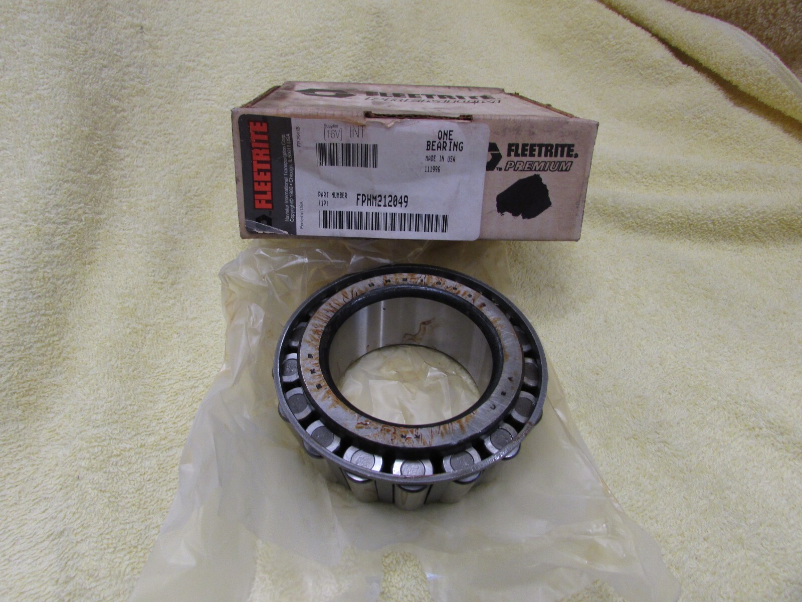 Fleetrite FPHM212049, SKF HM212049 Bearing Cone, NOS, USA, N4