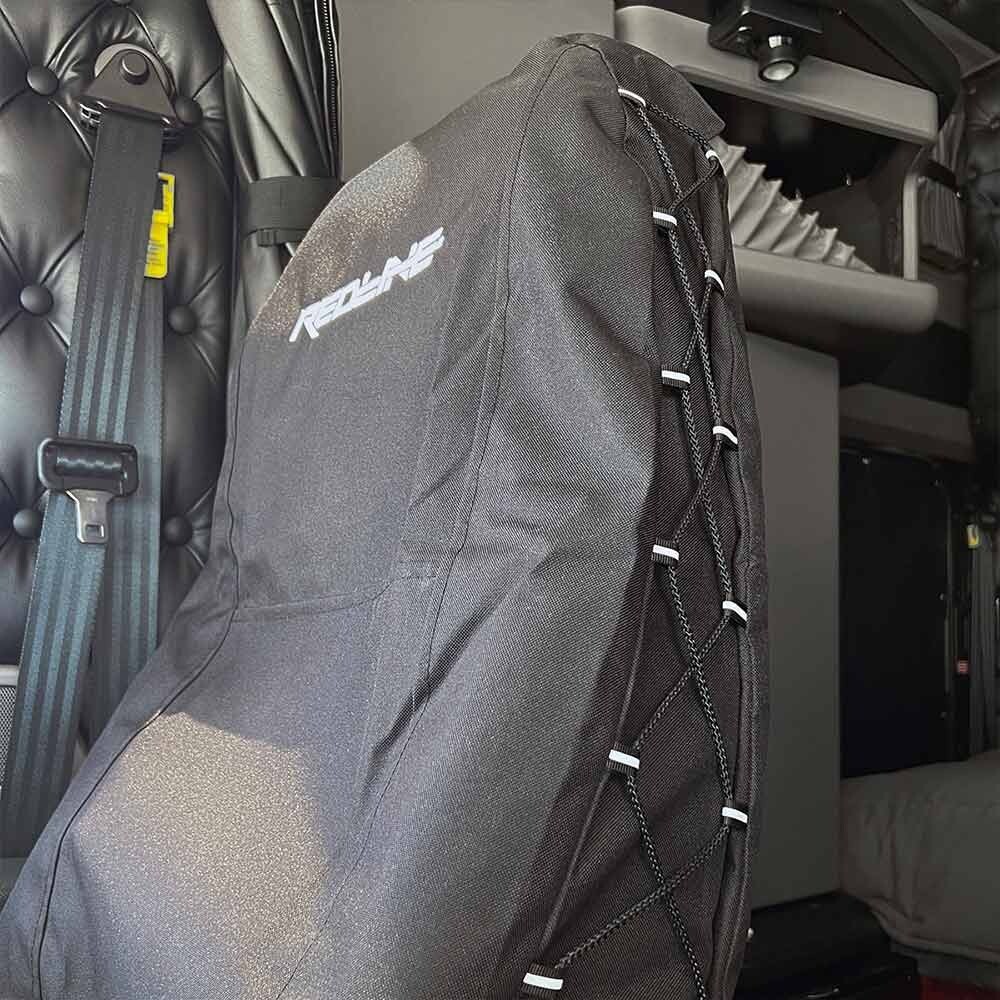 Semi-Truck 1-Piece Universal Rugged Canvas Seat Cover by Redline