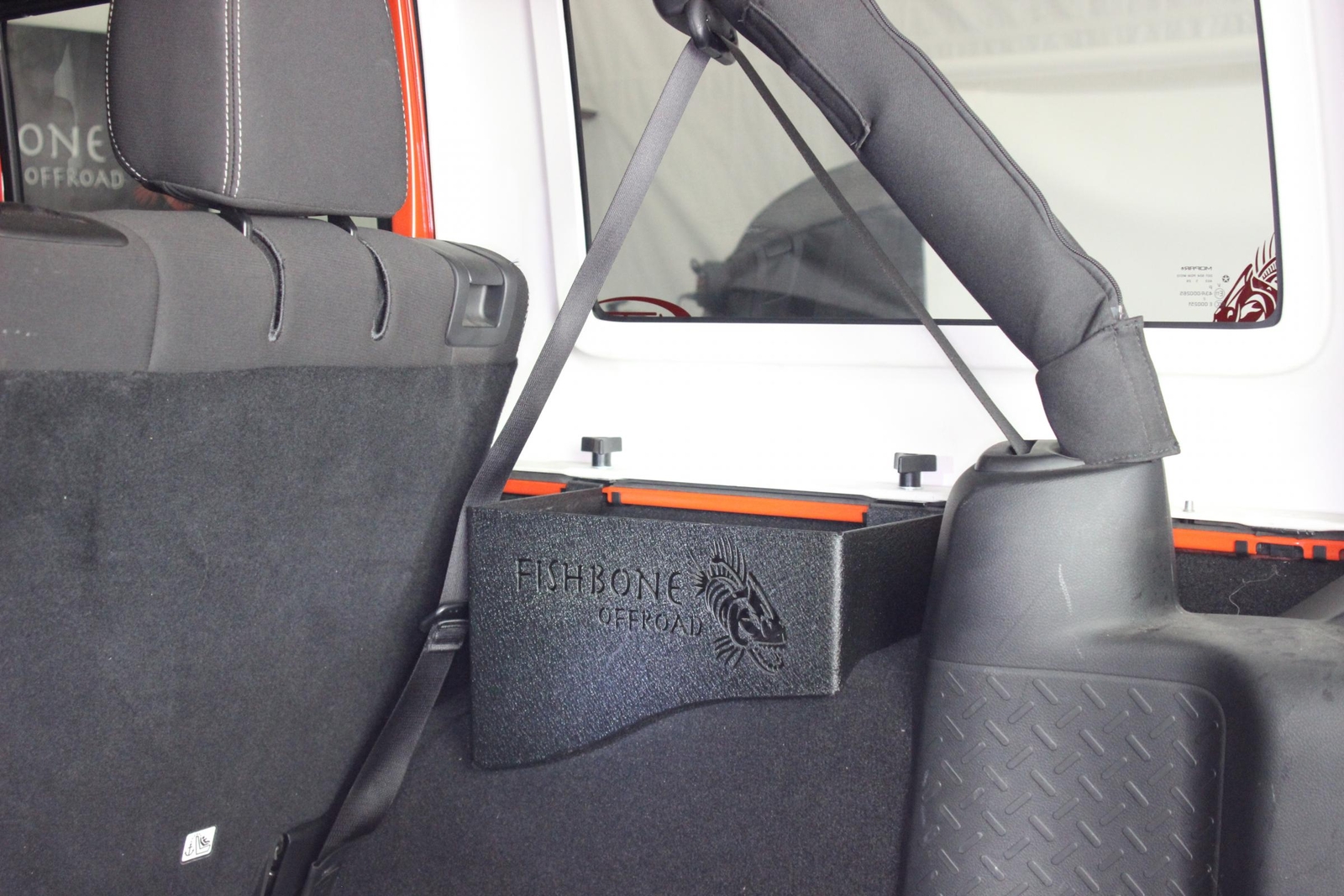 For Jeep JK Wheel Well Storage Bins 07-18 Wrangler JK 4 DR Black Textured Powder