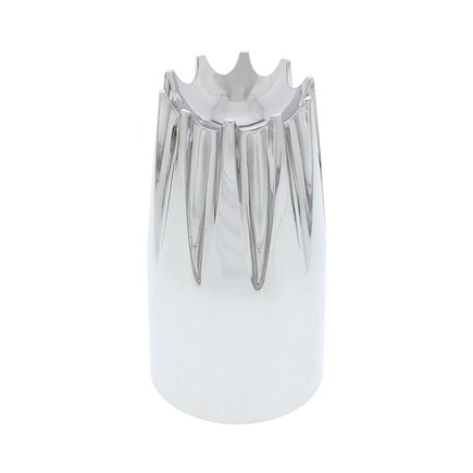 United Pacific 10562B Wheel Lug Nut Cover 33mm X 3 3/4″, Chrome, Plastic, Crown,