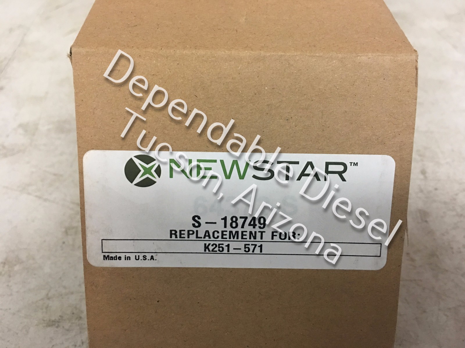 W900B K100 T400 Receiver Dryer. S&S # S-18749 Ref. # Kenworth K251-571, 1914003