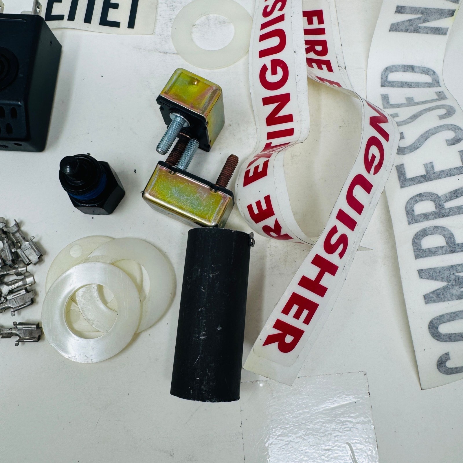 Blue Bird School Bus Parts Lot – Decals, Stickers, Hardware, Switches and More