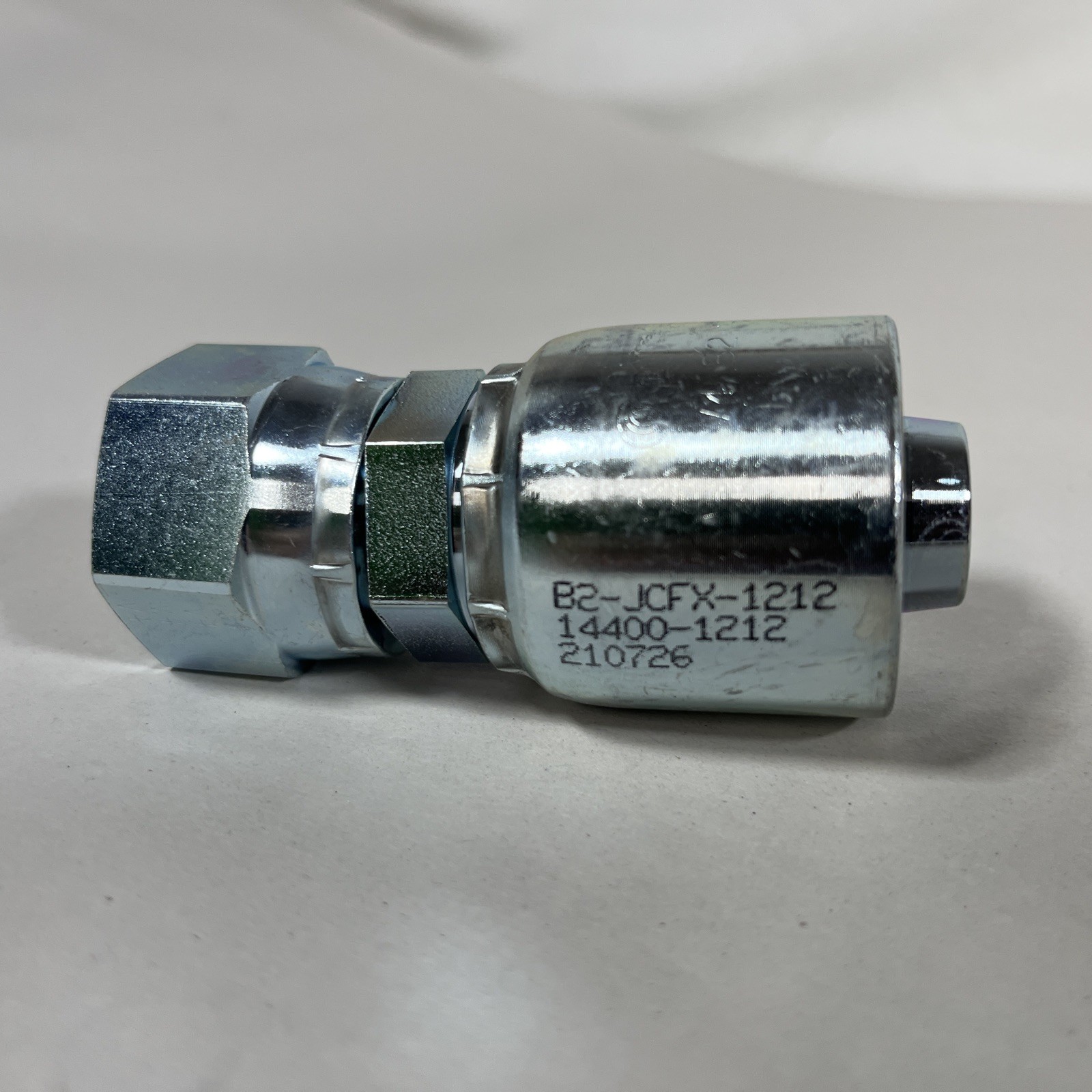 Continental JIC 37 Degree Female Swivel Fitting for 3/4″ ID Hose B2-JCFX-1212
