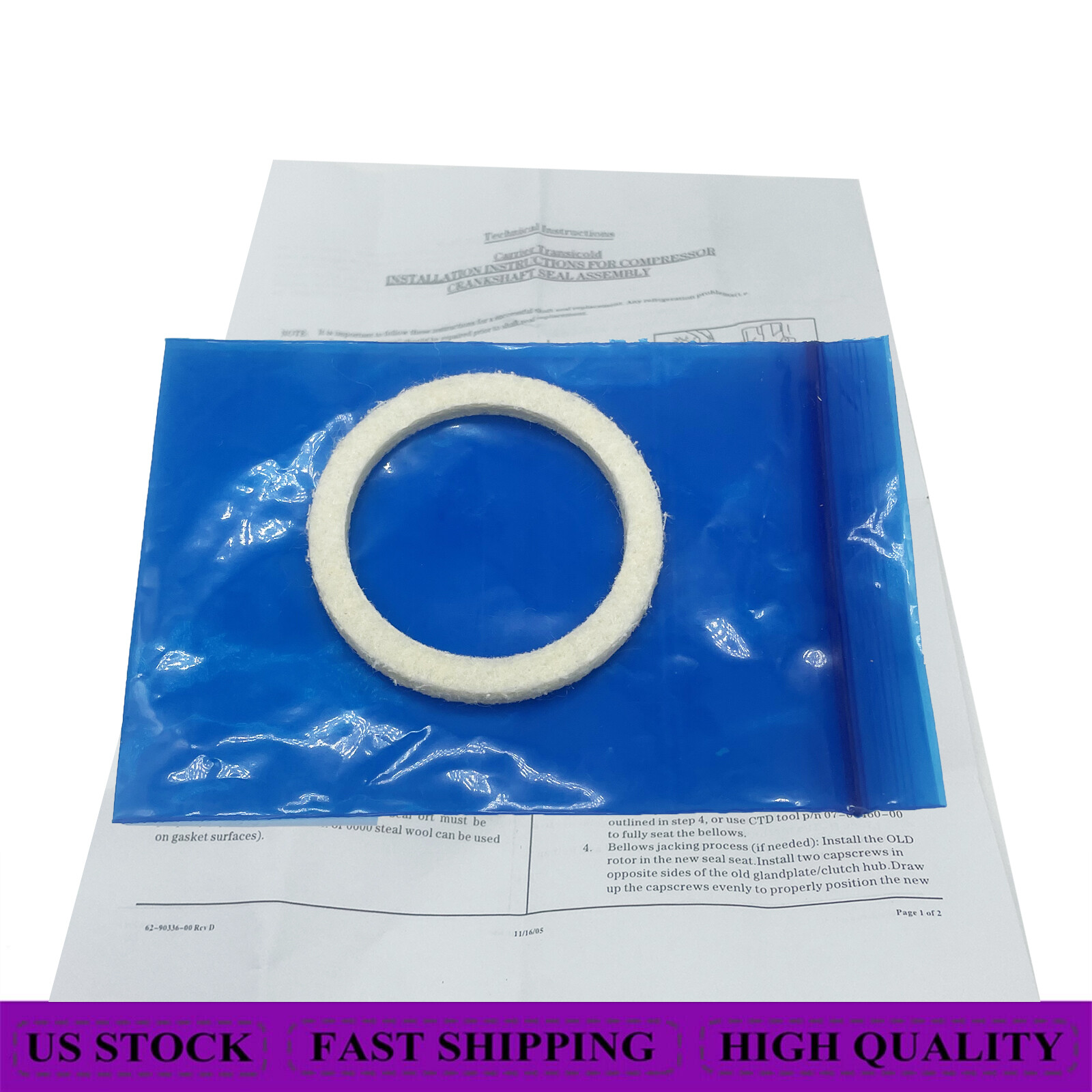 NEW Fits 17-44770-00 FOR Carrier 05G Transicold 17-57026-00 Shaft Seal Kit