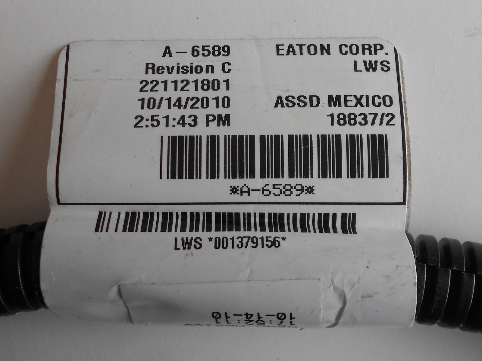 NOS Eaton Fuller Transmission Cruise Control PIGTAIL HARNESS # A-6589 A6589