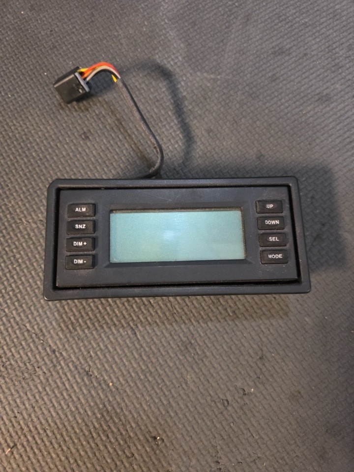 Clock Alarm In Sleeper Wall For Peterbilt 579 Electrical PP104243 Pana Pacific