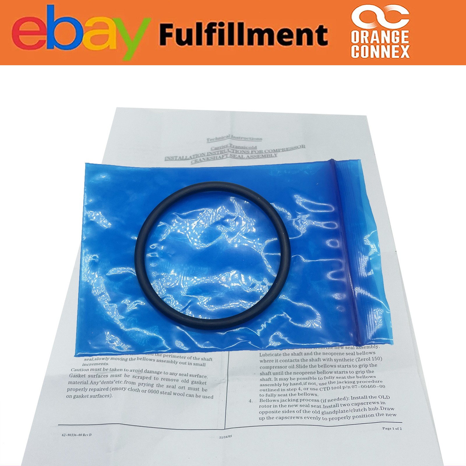 NEW Shaft Seal Kit Fits 17-44770-00 for Carrier 05G Transicold 17-57026-00