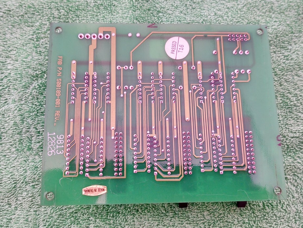 Used Luminator Sign Flip-Dot Matrix Expansion Board 500110-001 Rev C 500110001