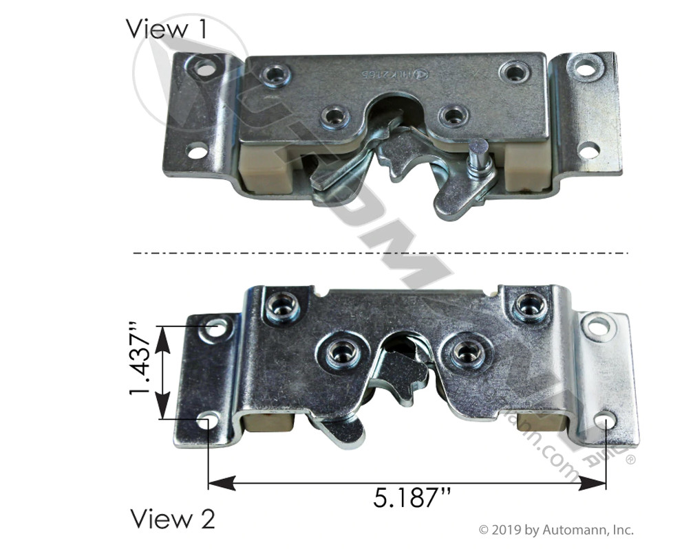 AUTOMANN HLK2165 EXTERIOR DOOR LATCH LH KENWORTH LH DOOR LATCH