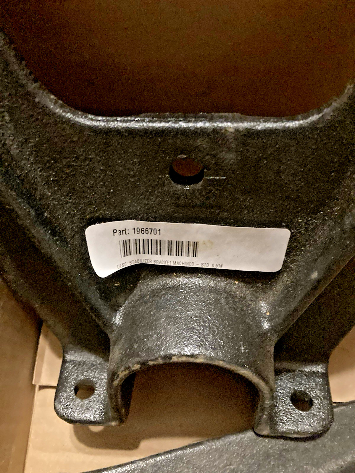 Pair of Two Reyco Granning 1966701 Stabilizer Brackets Machined STD 8.51# NOS