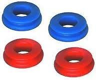 POLY GLAD HAND SEALS (4 PC) RED & BLUE KIT – TRUCK-TRAILER