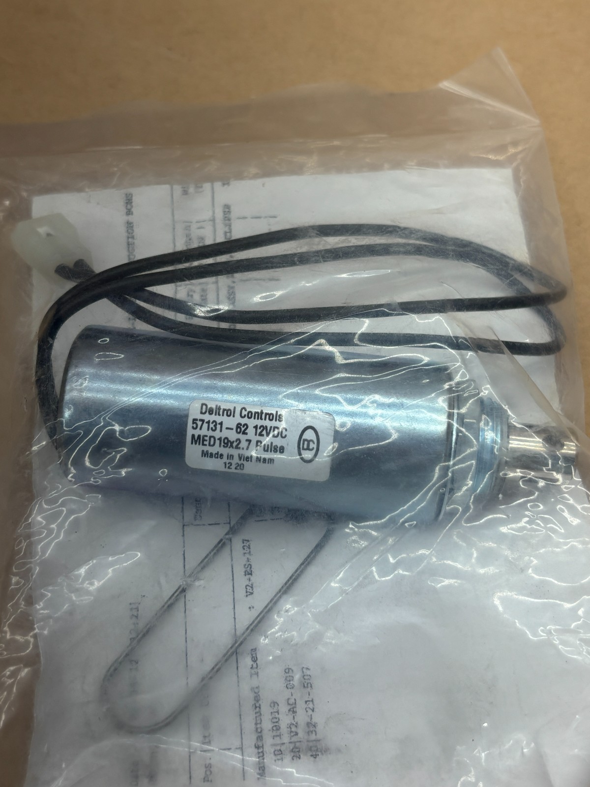 Genuine OEM Ricon V2-ES-127 Solenoid Kit Wheelchair Lift Replacement Part