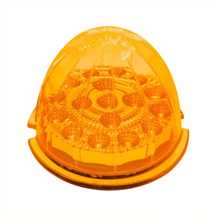 United Pacific 39320B Truck Cab Light Bulk, 17 Led, Dual Function, Reflector, Am