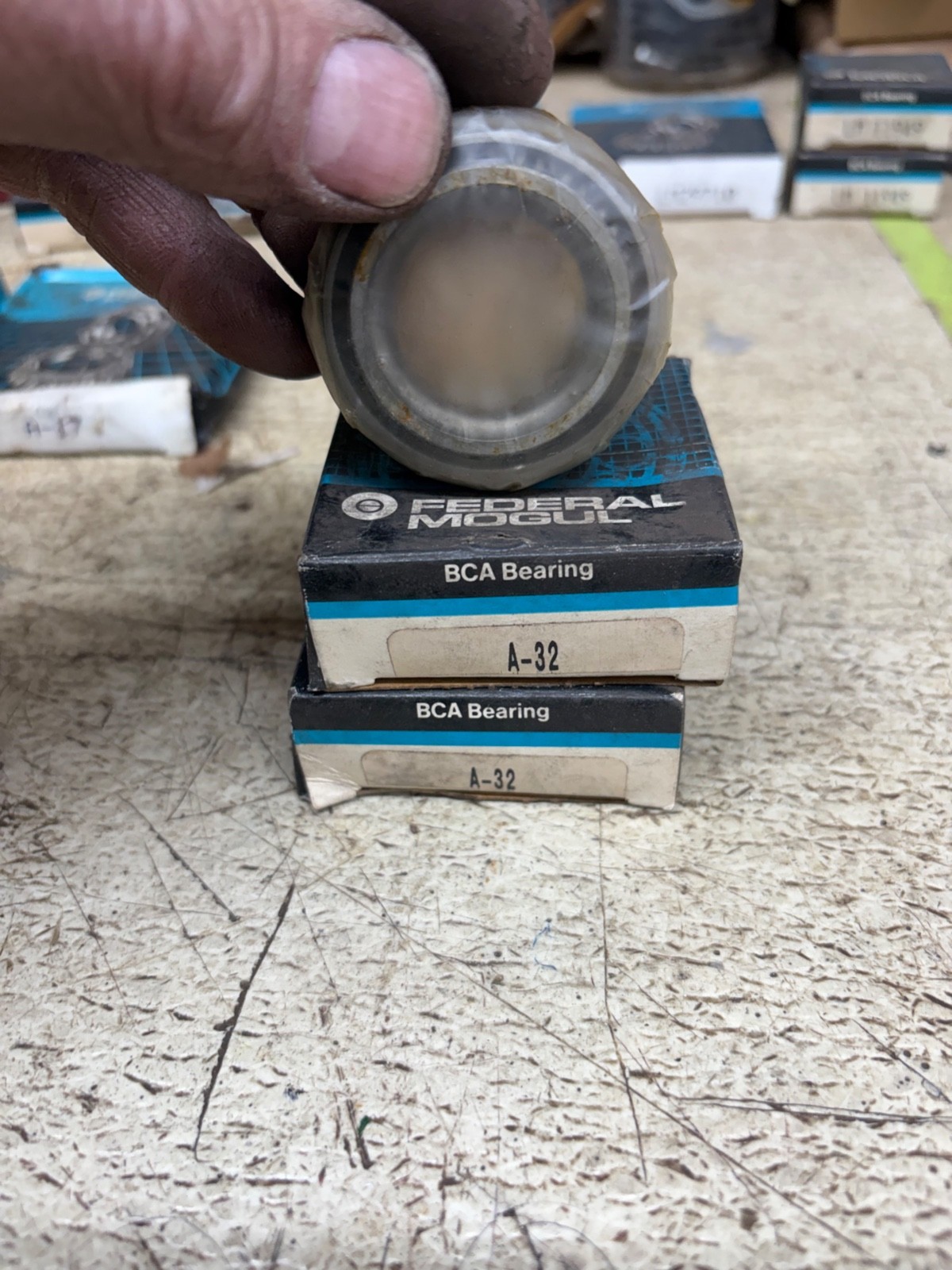 BCA A32 BEARING. LOT OF 2 THESE ARE NOT THE CURRENT MADE IN CHINA BEARINGS