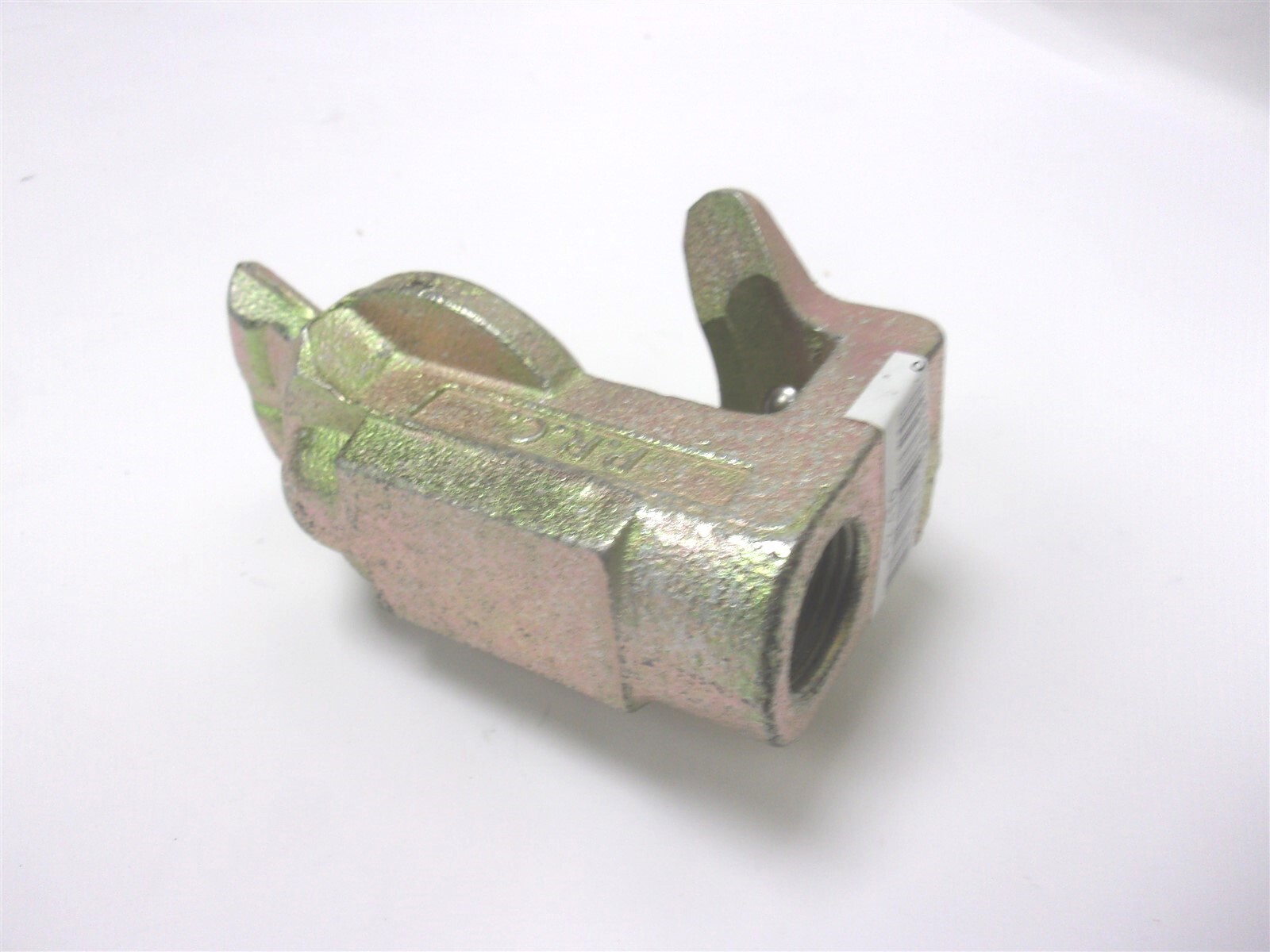 12-410 NEW PHILLIPS UNIVERSAL BLACK CAST IRON 1/2″ FEMALE PIPE THREAD GLADHAND