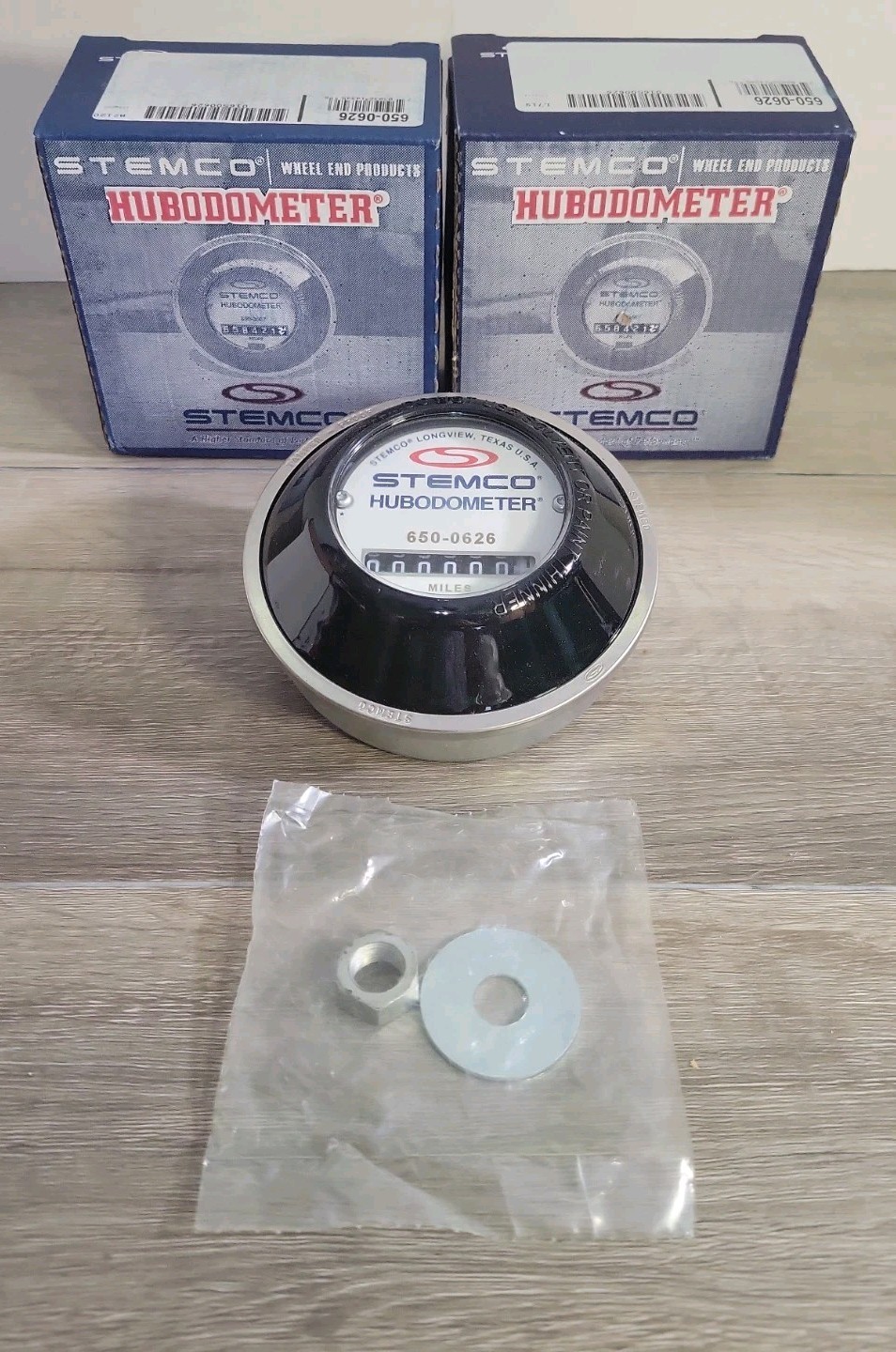 Stemco 650-0626 Hubodometer 255/70R22.5 Mechanical 570 revolutions/mile