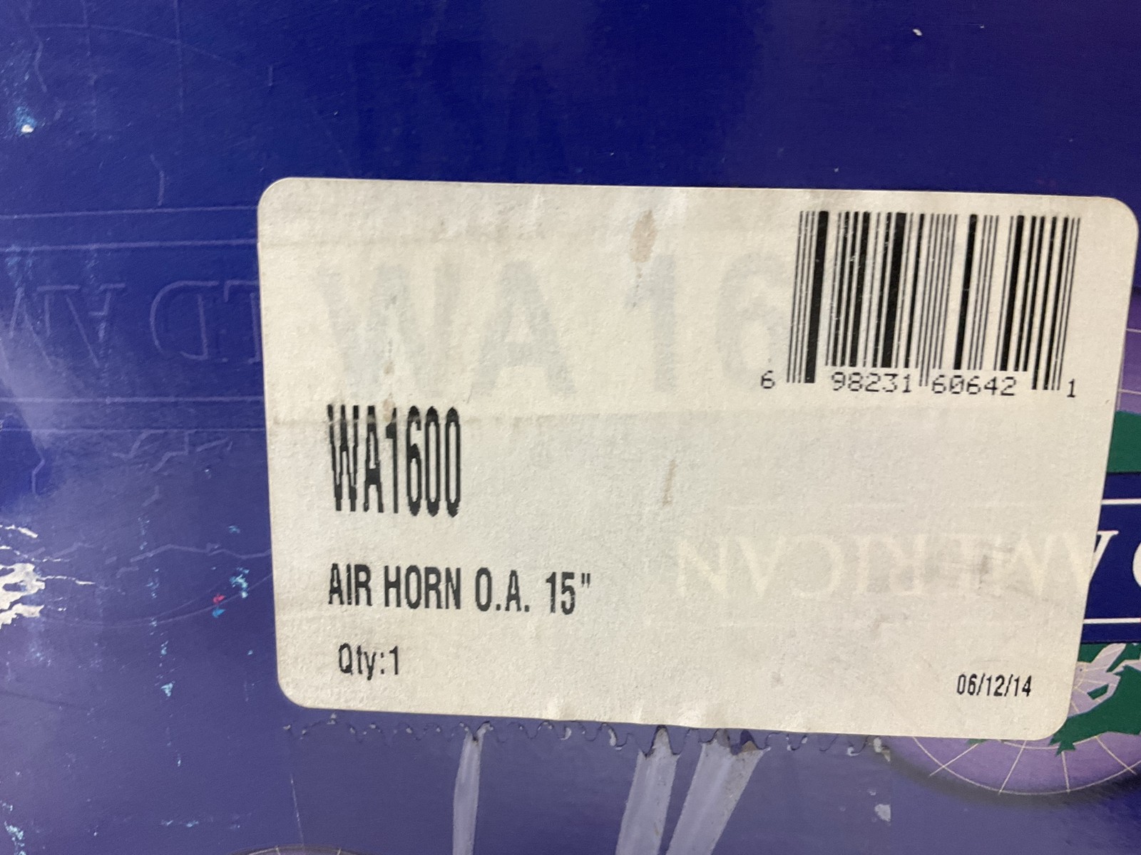 World American WA1600 HD Truck Big Rig Dual Air Horn