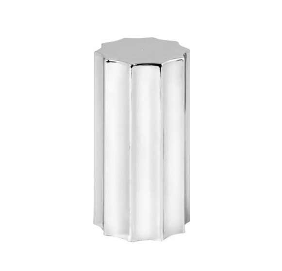 PUSH ON Starburst Flat Top 33mm Lug Nut Cover 4″ H (packs of 10)