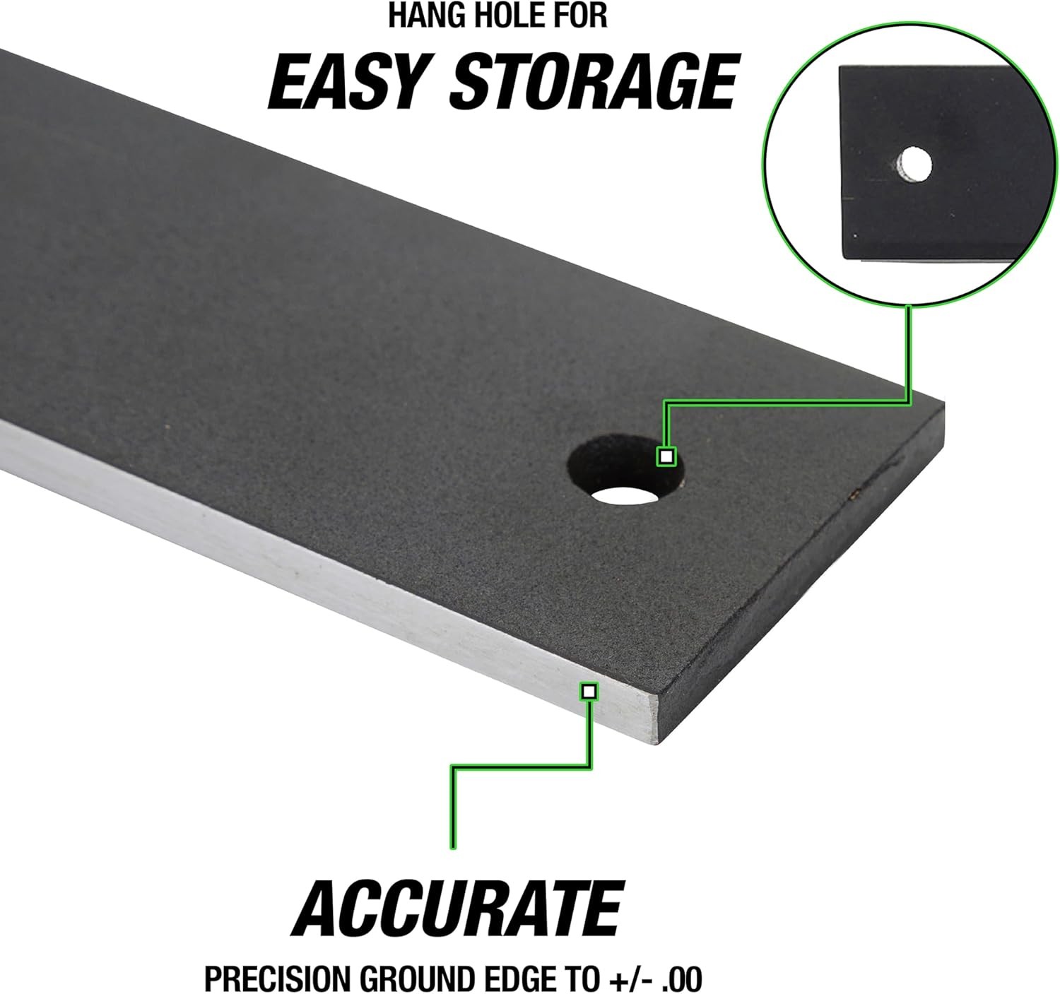 Machined Straight Flat Edge Tool for Mechanics Auto Cylinder Heads Engine Blocks
