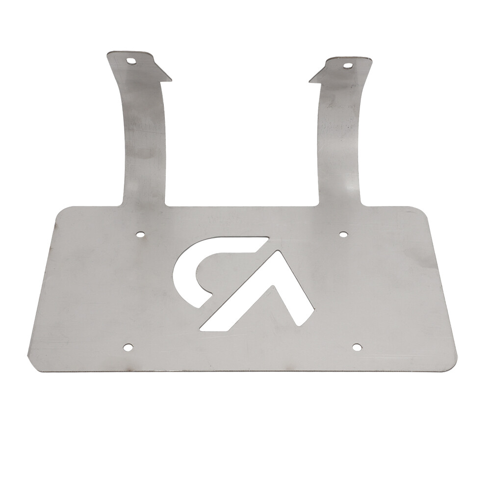 License Plate Holder Kit Frame Kit For Freightliner Volvo Kenworth Deer Guard US