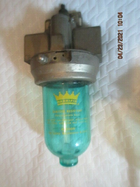 PARKER HANNIFIN Hydraulic Fuel Pump FILTER Green Polycarbonate Bowl
