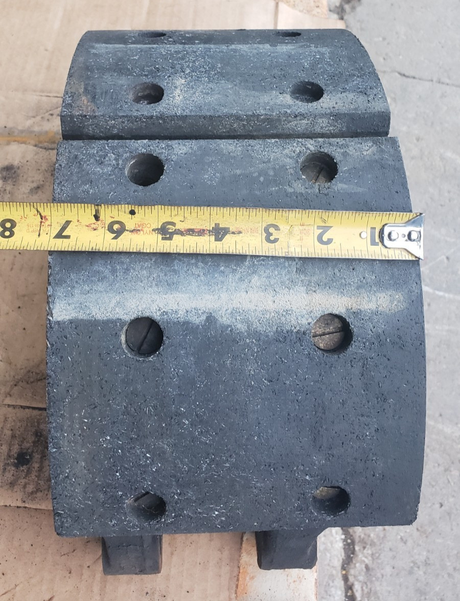 Mack 2QD4143 Rear Cast Iron Brake Shoe, 50-58k, Obsolete