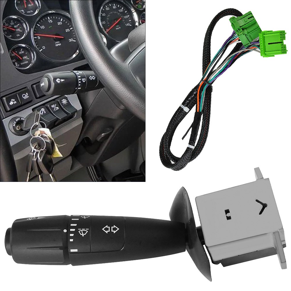 Turn Signal Windshield Wiper Switch for Kenworth T680 T800 Peterbilt 389 387 579
