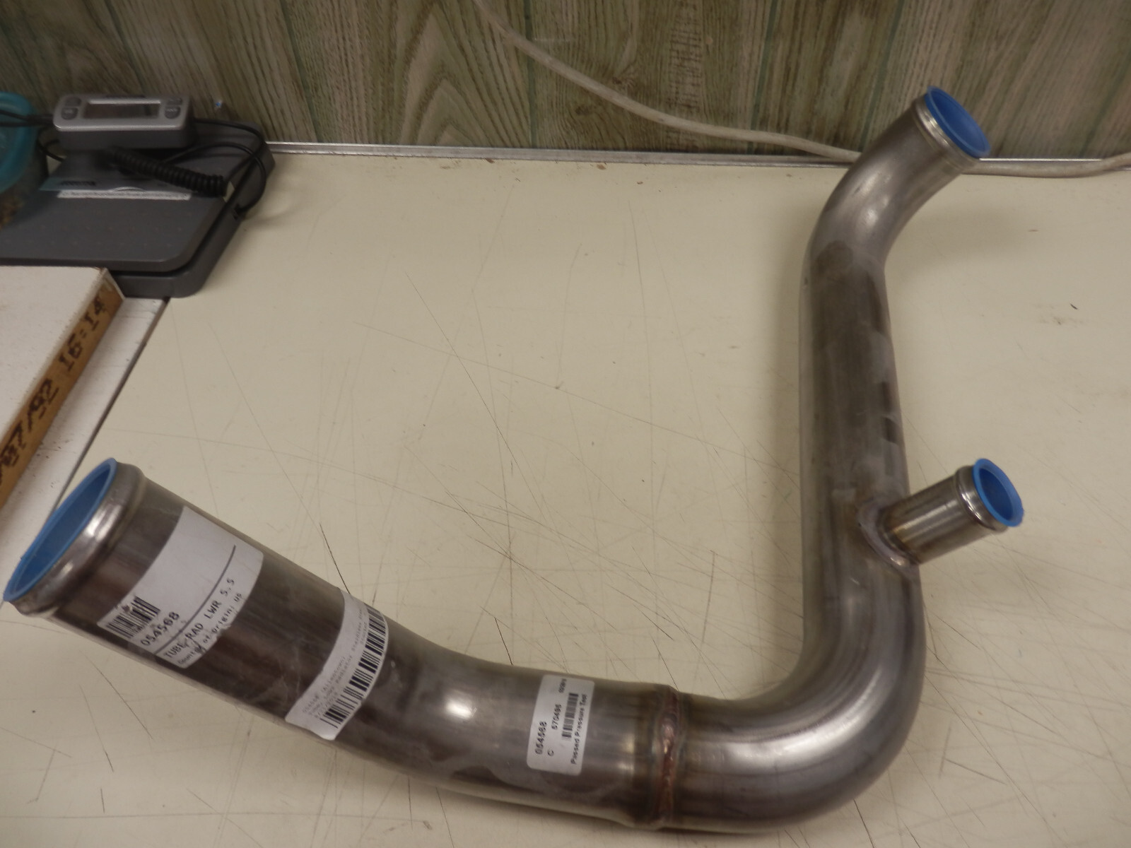 New Flyer OEM bus 054568 Lower Rad Cooling Tube