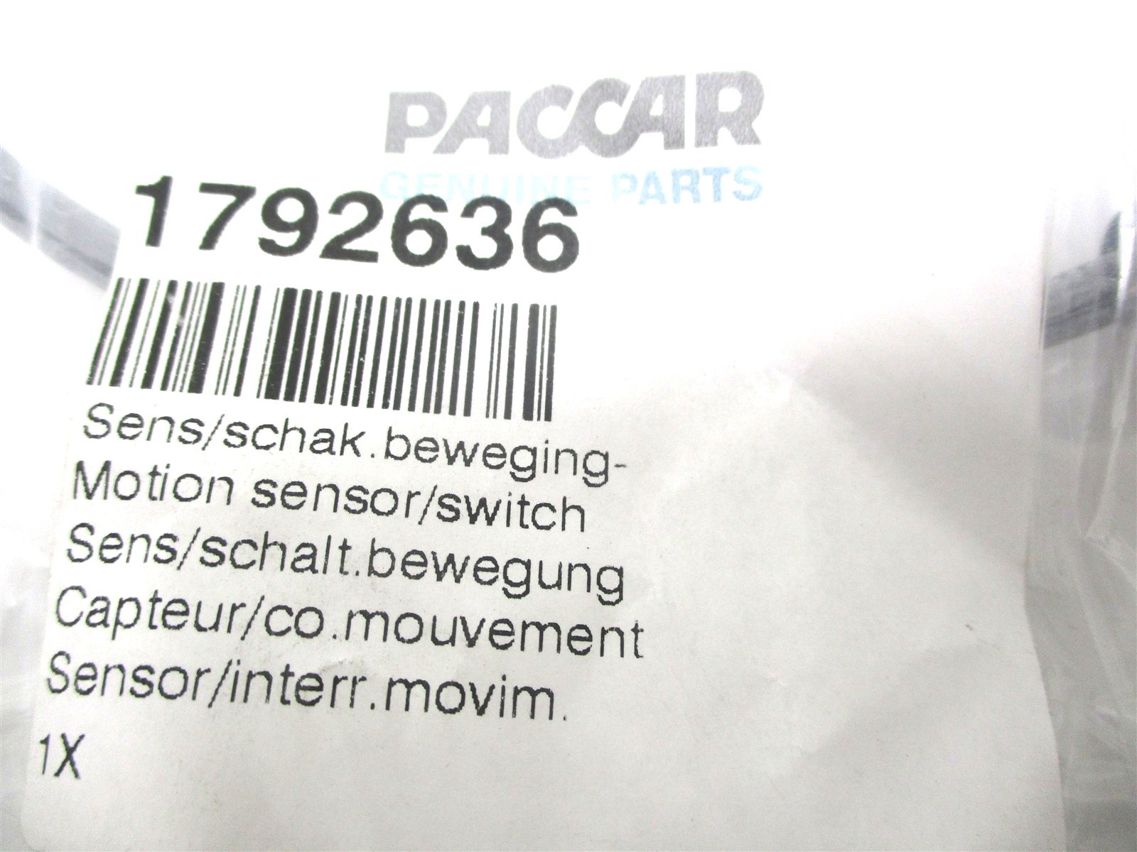 1792636 NEW PACCAR MOTION SPEED SENSOR SWITCH 1792636PE