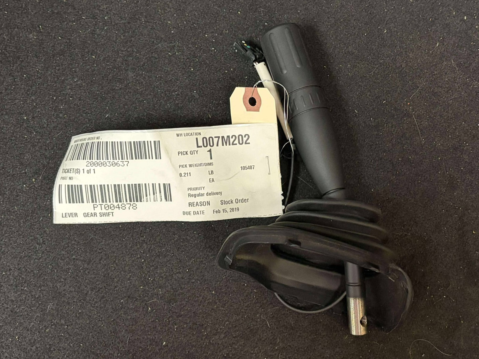 AM GENERAL LEVER GEAR SHIFT PT004878