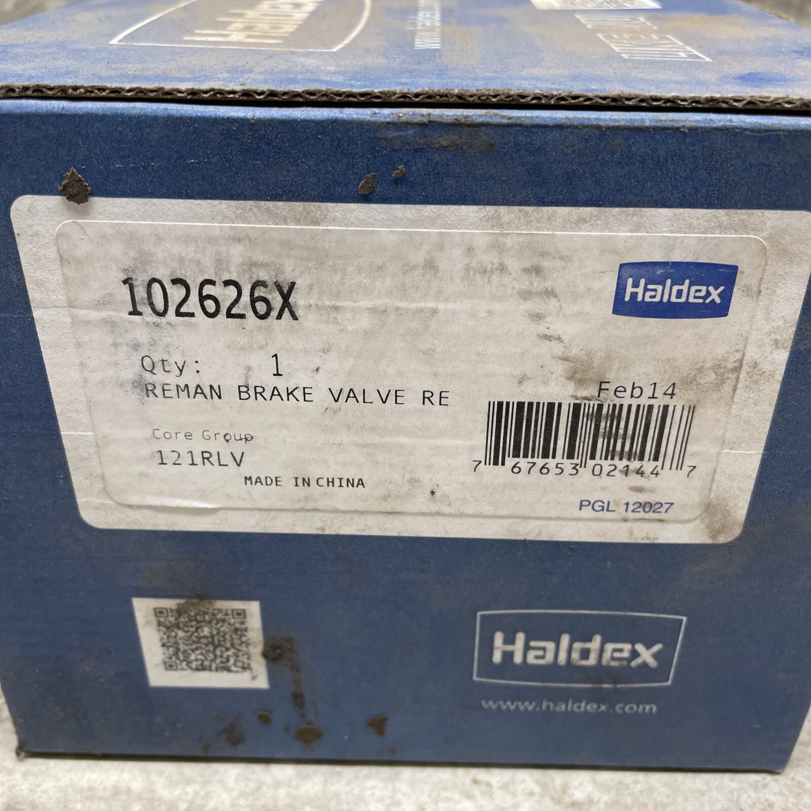 Haldex Like-Nu 102626 X Brake Valve Relay, Remanufactured
