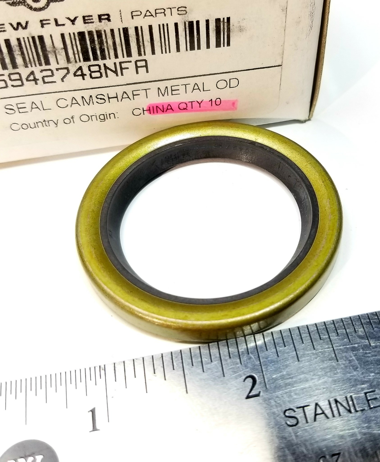 NEW FLYER PN# 5942748 / Meritor PN# A1205V1556 CAMSHAFT METAL SEAL (10 PK.)