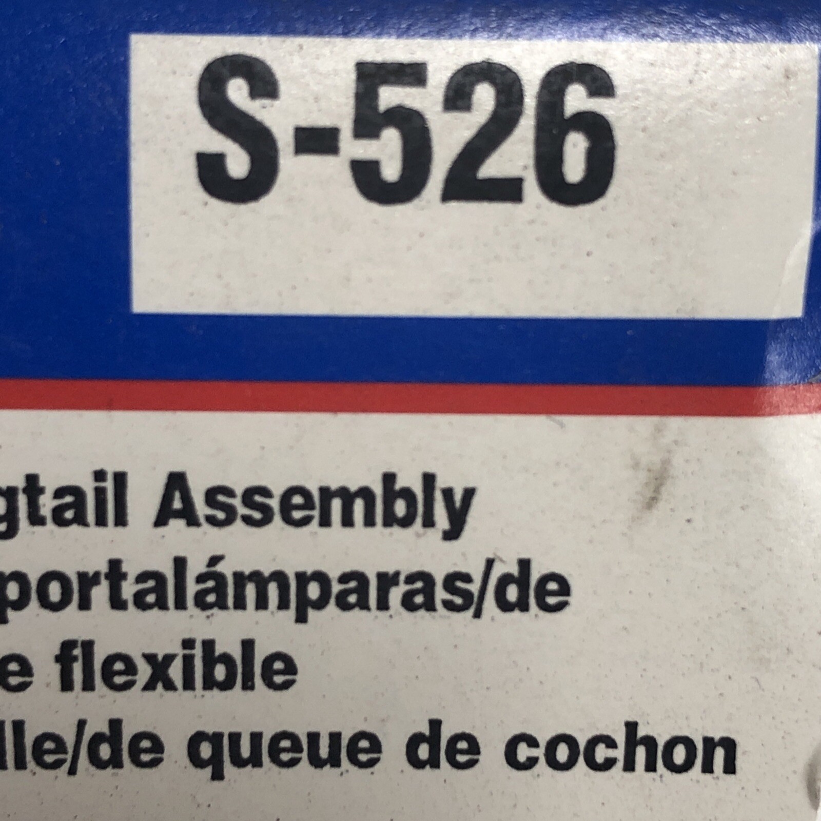 Standard S-526 Pigtail Socket; S526