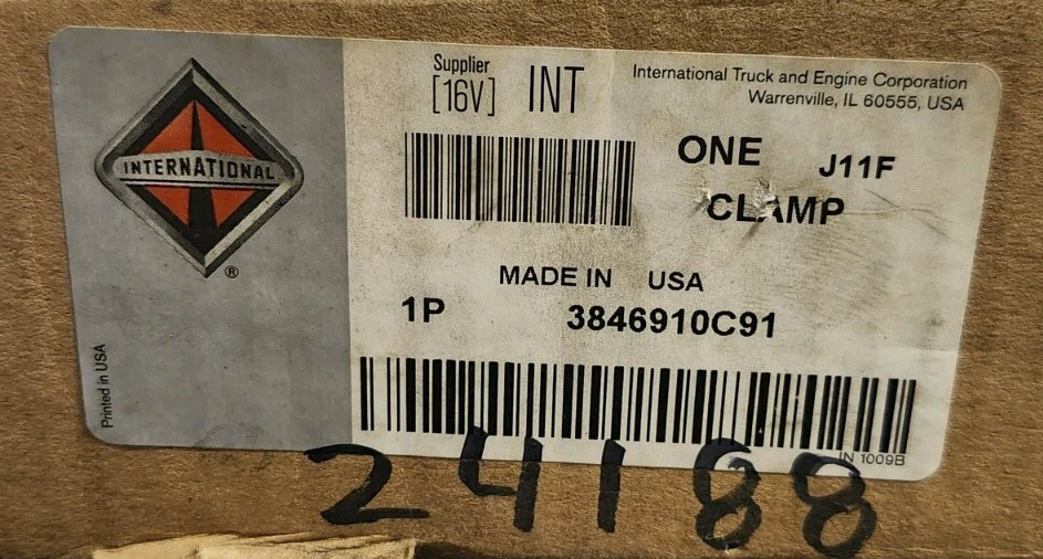 International Load Lock Assembly, Tray, and Clamp 3846910C91- JSStock