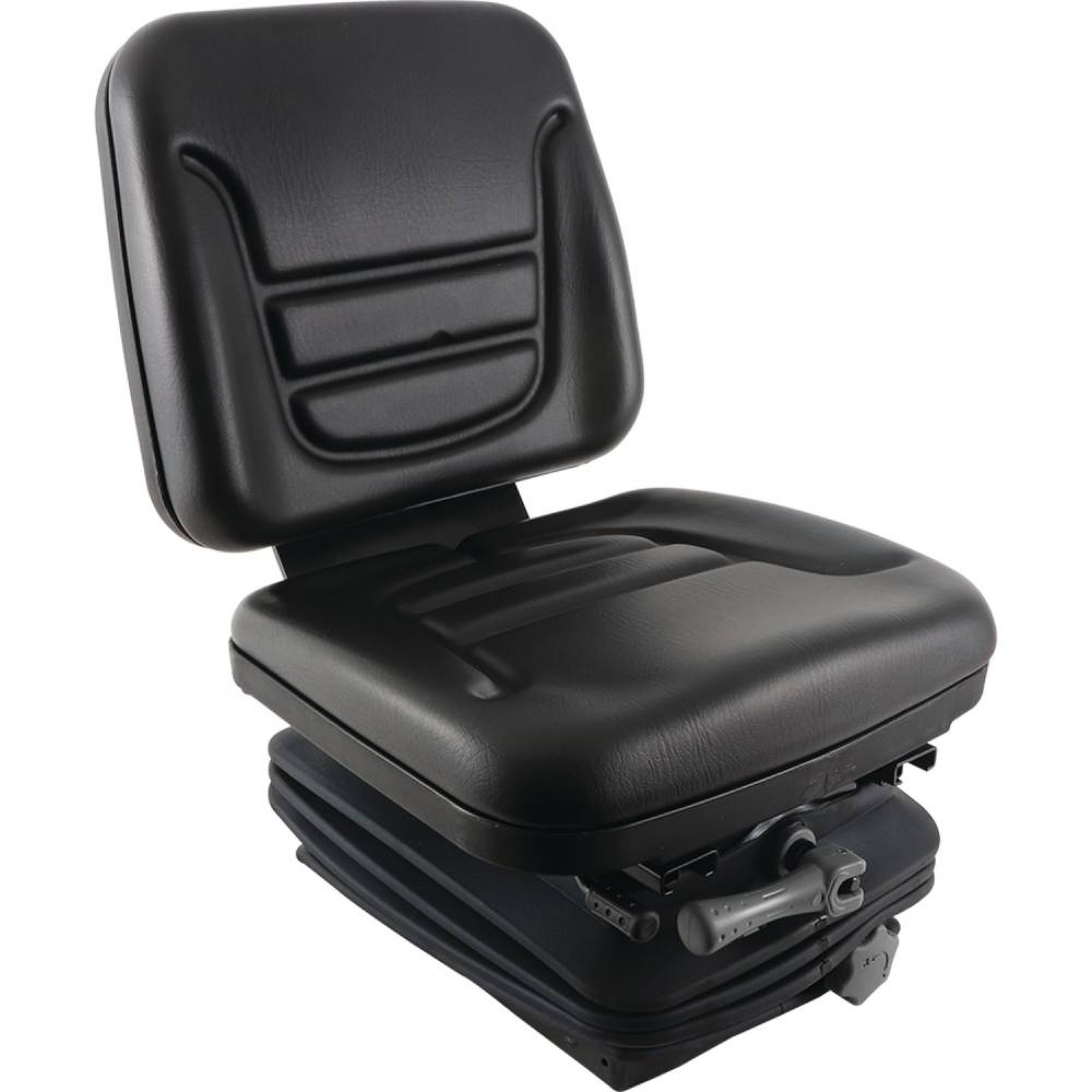 Black Vinyl Suspension Seat By Parts 3010-0046