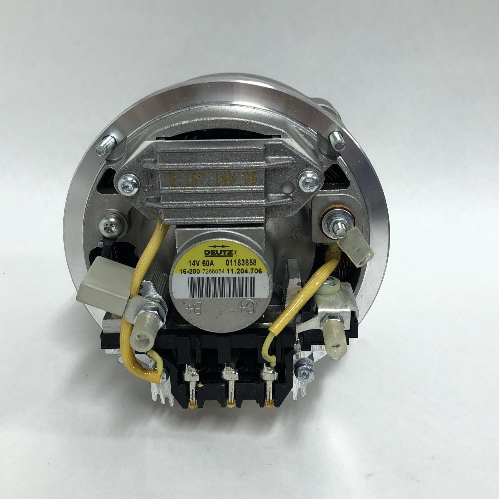 Deutz 01183858 Alternator, 14V, 60A; 0118-3858 NDA