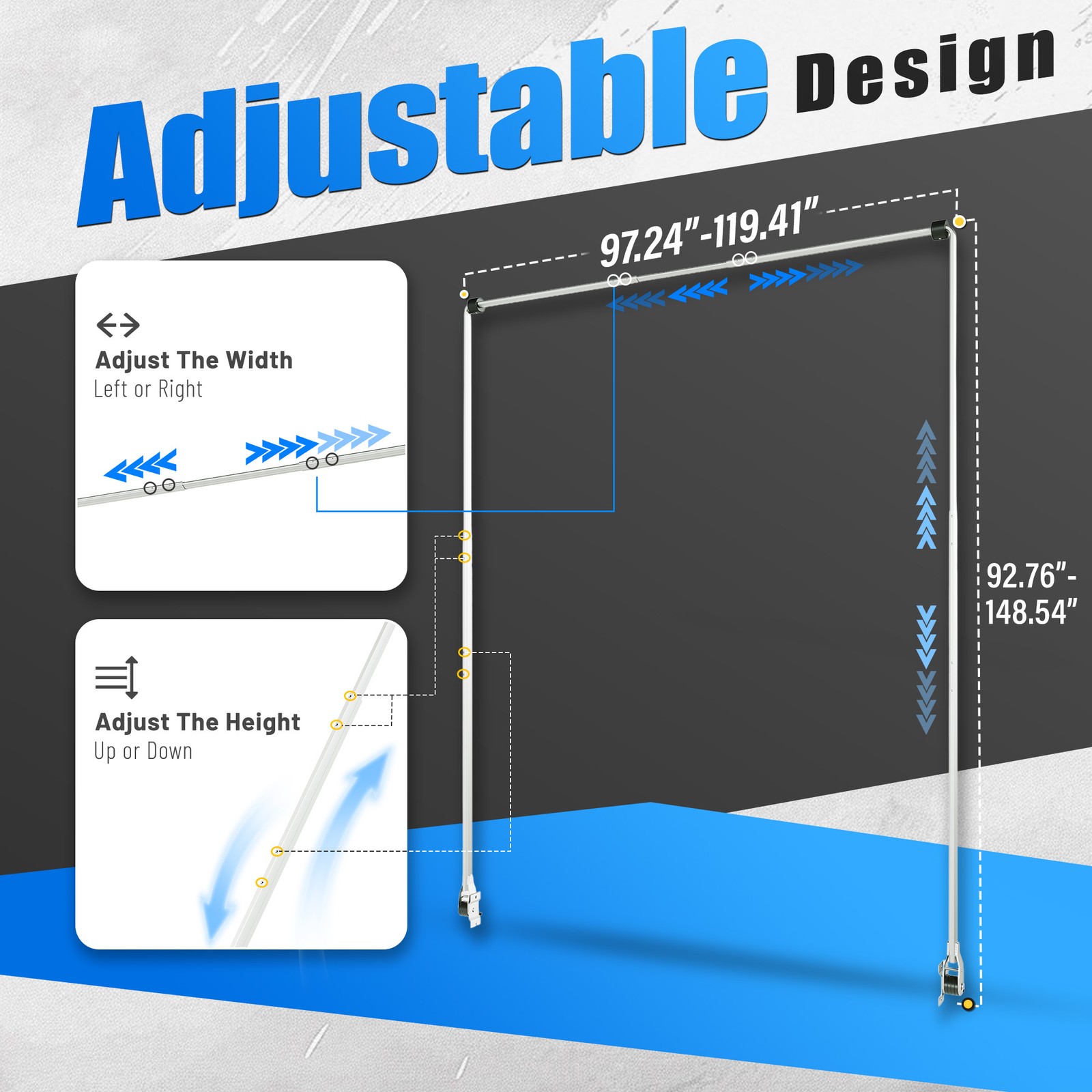 Dump Truck Tarp Arm Kit Prevent The Tarpaulin From Moving During Transportation
