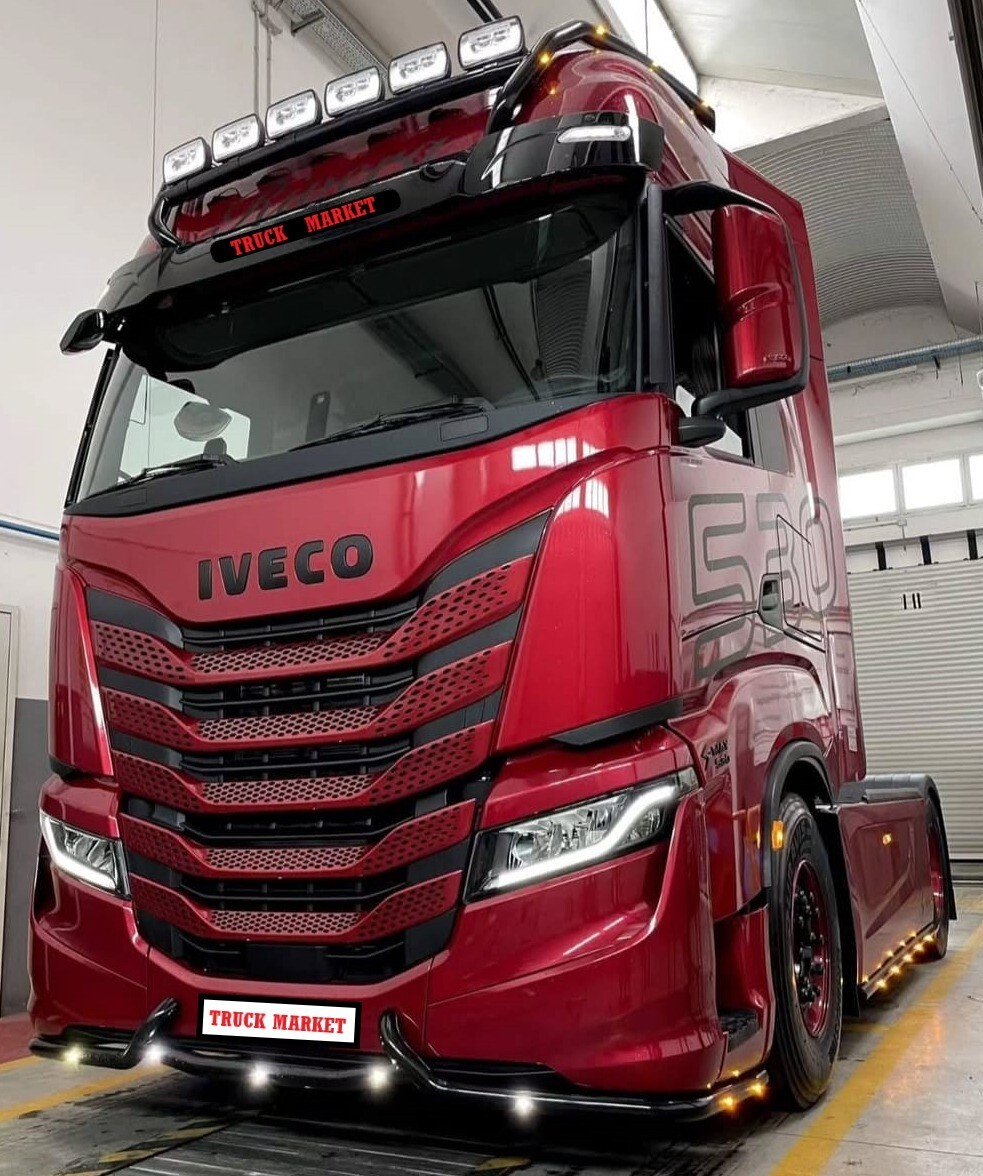iveco S-WAY Mirror Cover CHROME Stainless Steel 2 Pieces.