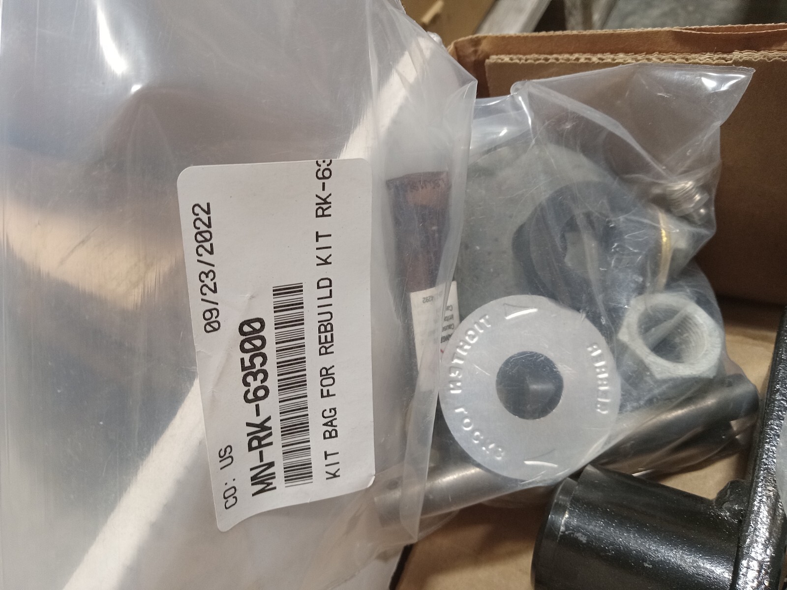 SAF Holland Fifth Wheel Rebuild Kit RH (curb side release) RK-63500 XA-3501-A