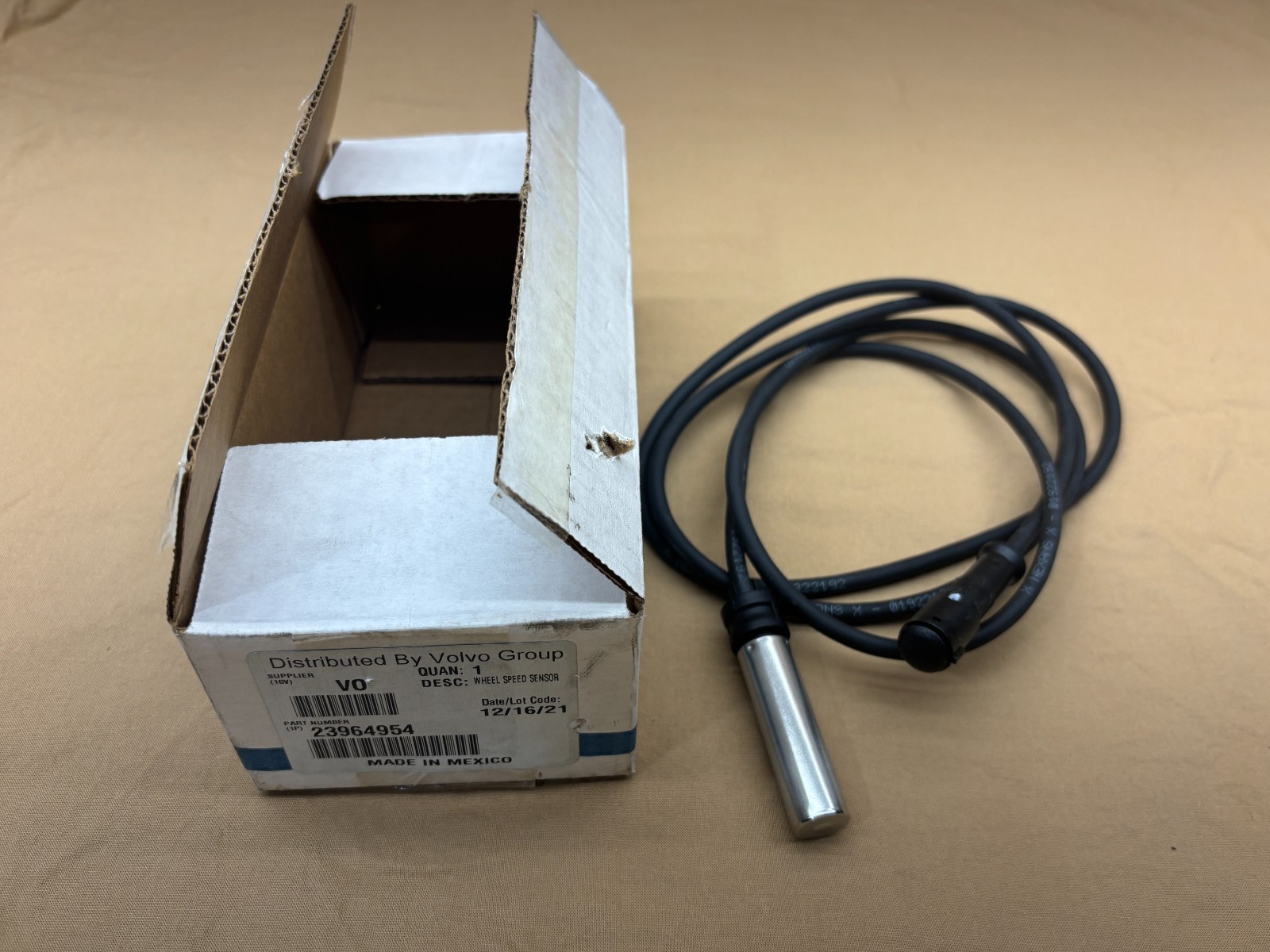 Genuine OEM Volvo 23964954 Replacement ABS Wheel Speed Sensor