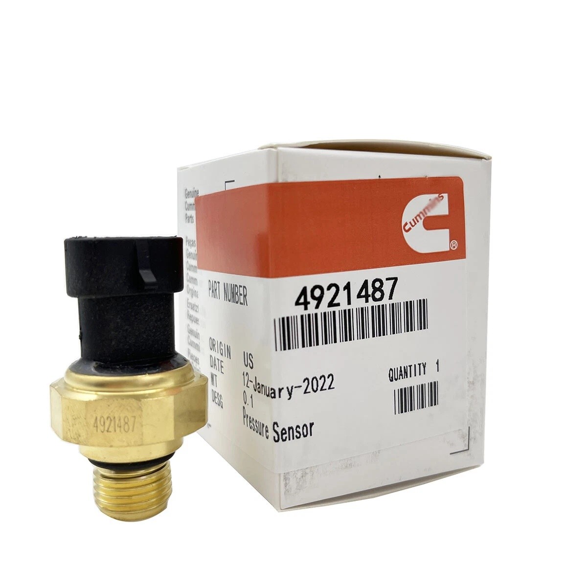 Oil Pressure Sensor 4921487 Fits For Cummins N14 M11 ISX 3083716 PS398 3080406